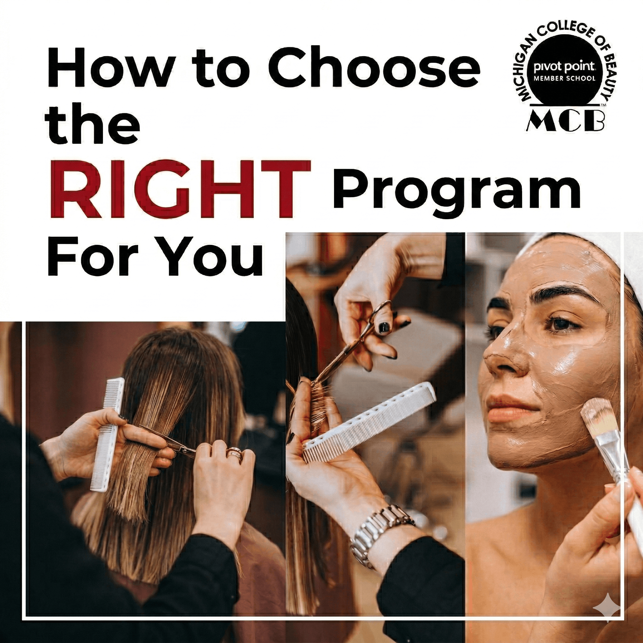 How to Choose the Right Program For You | Michigan College of Beauty
